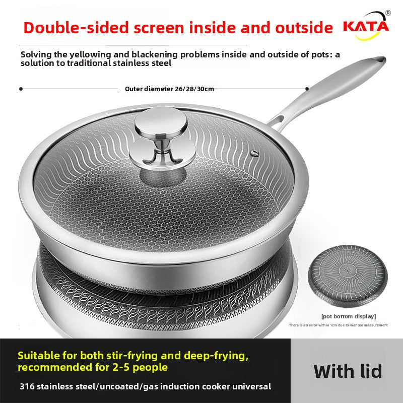 Stainless Steel Frying Pan