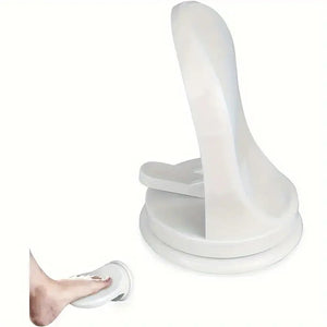 Household bathroom suction cup footrest