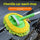 Extendable Chenille Car Wash Mop | Long Handle Cleaning Brush for Cars, Glass & Home Use