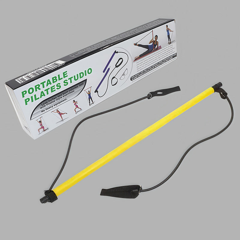 Pilates Bar with Resistance Bands | Full Body Home Workout Kit