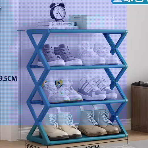 Hot Sale X-type Simple Dust-proof Shoe Rack