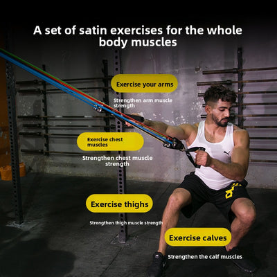 Adjustable TPE Resistance Bands Set