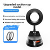 Magnetic Car Phone Holder with Strong Vacuum Suction Base | 360° Rotating Dashboard Mount | Universal Fit for All Cars | Rechargeable Secure Phone Mount