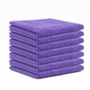 Microfiber absorbent cleaning cloths