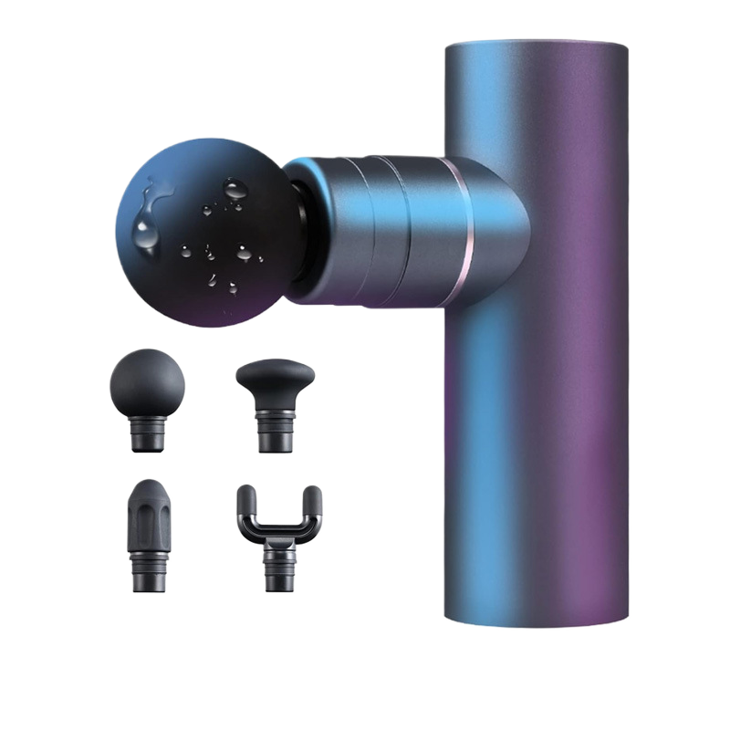 Metal brush-type fascial massager