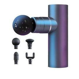 Metal brush-type fascial massager