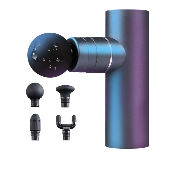 Metal brush-type fascial massager