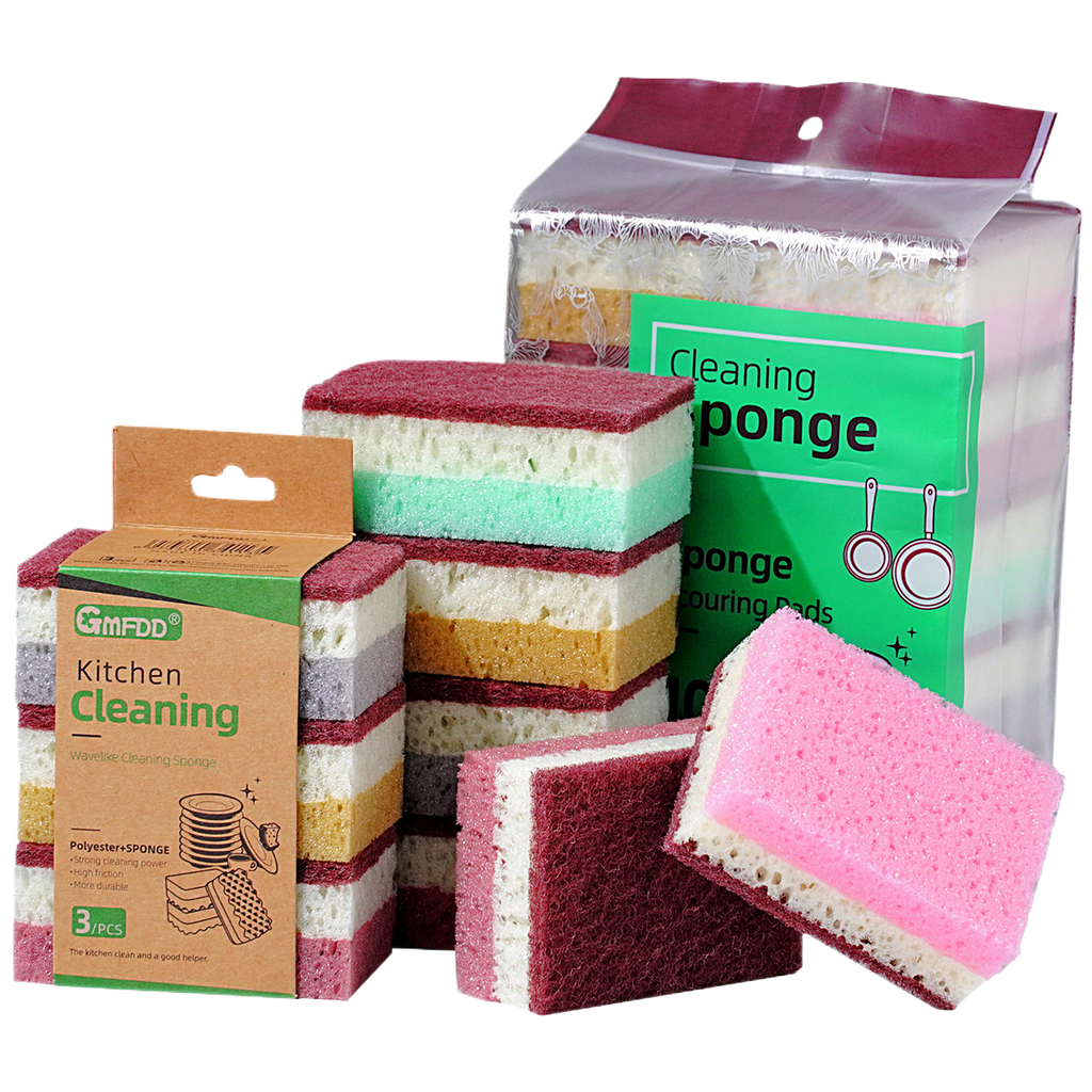 High-foaming porous seaweed sponge sponge