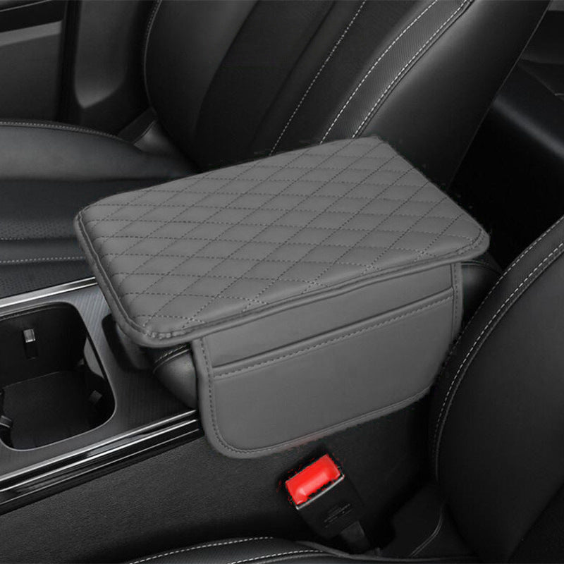 Middle Console Mat Protector with Storage Pocket