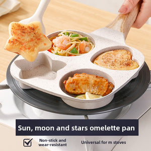 Non-stick Four-hole Egg Frying Pan