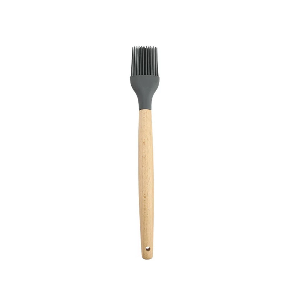 Wooden handle silicone kitchenware