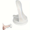 Household bathroom suction cup footrest