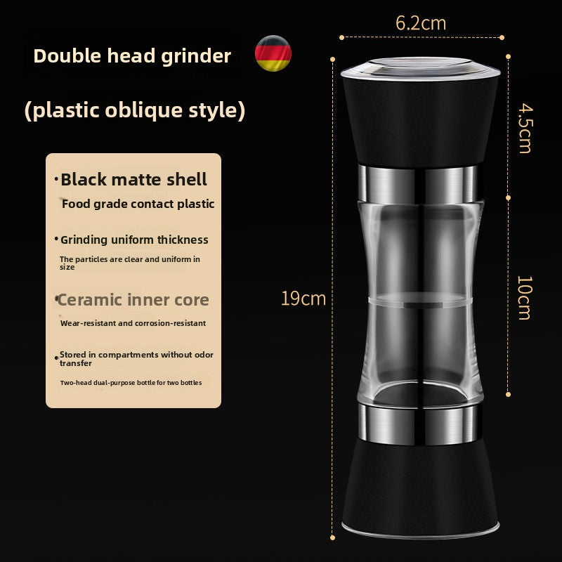 304 Stainless Steel Black Pepper Powder Grinder