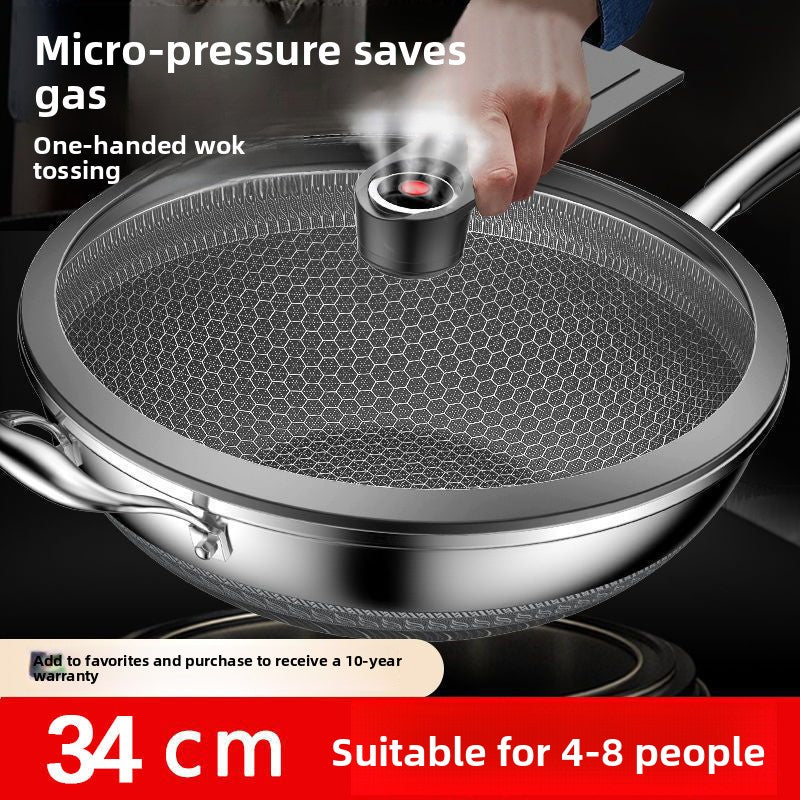 316 stainless steel frying pan