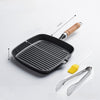 Uncoated Non-stick Household Striped  Frying Steak Special Pan Pan