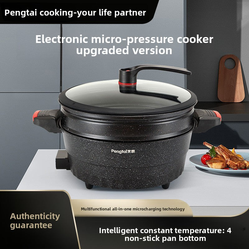 Medical Stone Non-Stick Electric Hot Pot, Electric Hot Pot