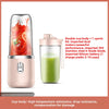 Portable Electric Blender | USB Rechargeable Personal Smoothie Maker for Shakes, Juices & Fruit Blends  Powerful, Easy to Clean & Travel-Friendly