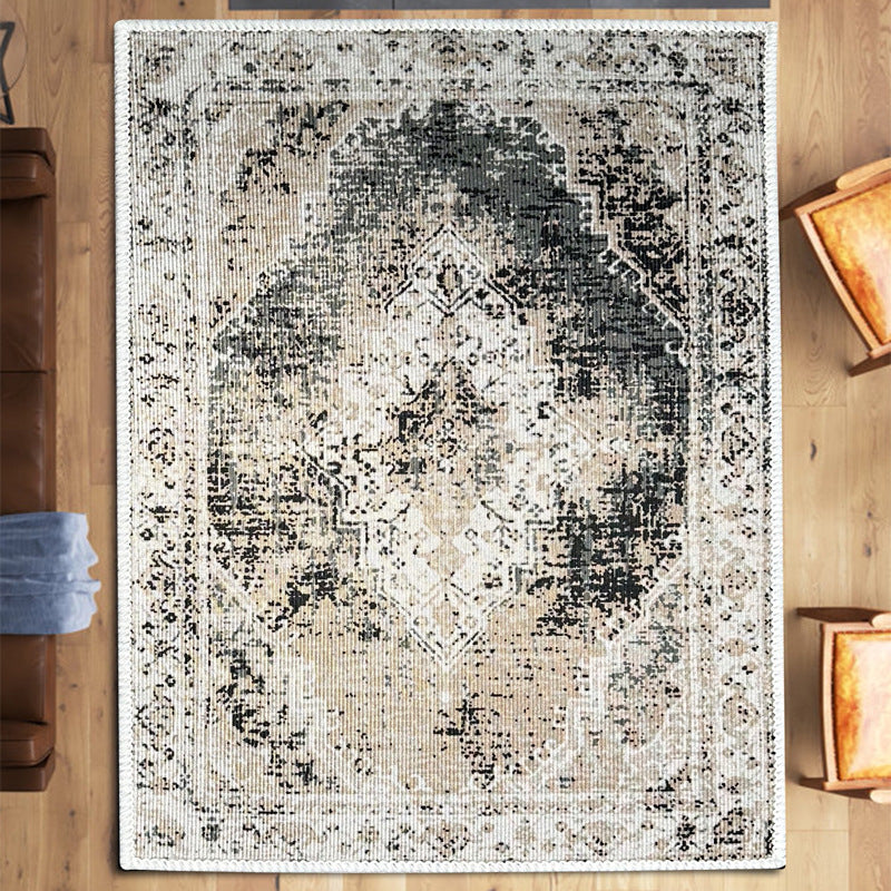 Water-absorbing and anti-slip large carpet floor mat