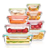 Microwave Safe Glass Lunch Box Set with Freshness Seal