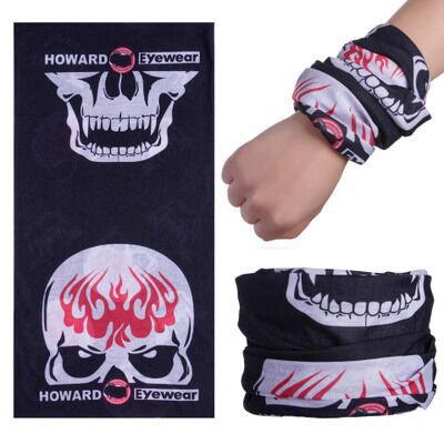 Multifunctional Skull Pattern Headband
