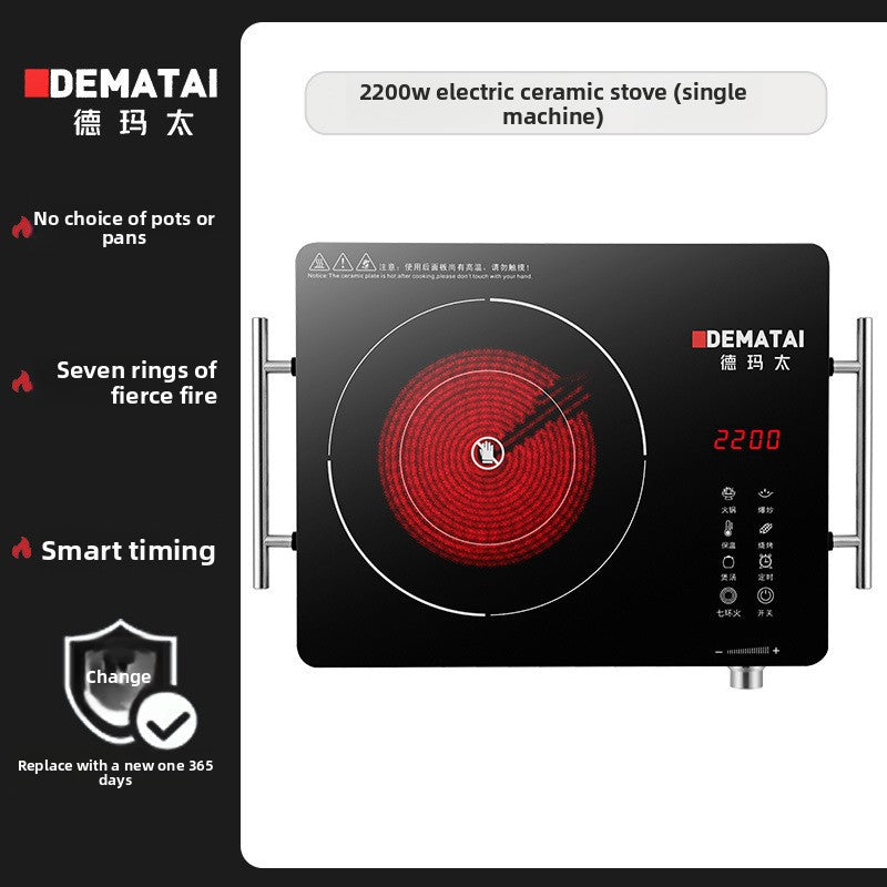 Electric ceramic stove