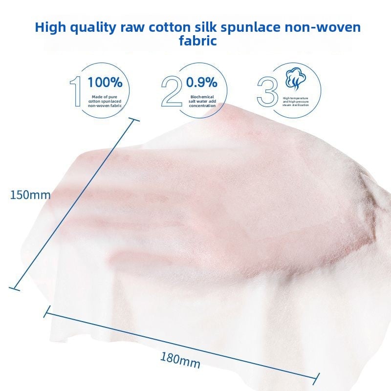 Saltwater cleaning wipes