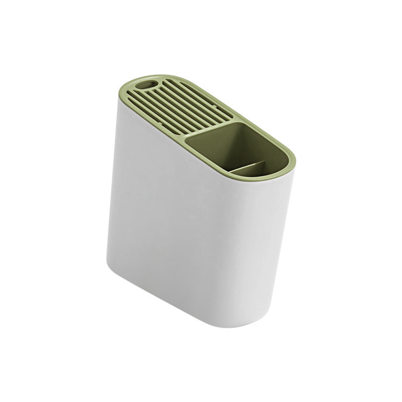 Universal Knife Storage Block  Knife Organizer with Drainage, Ventilation & Large Capacity for Kitchen Countertop