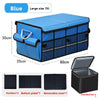 Folding Car Trunk Storage Box – Dual Color Organizer