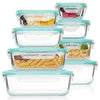 Microwave Safe Glass Lunch Box Set with Freshness Seal