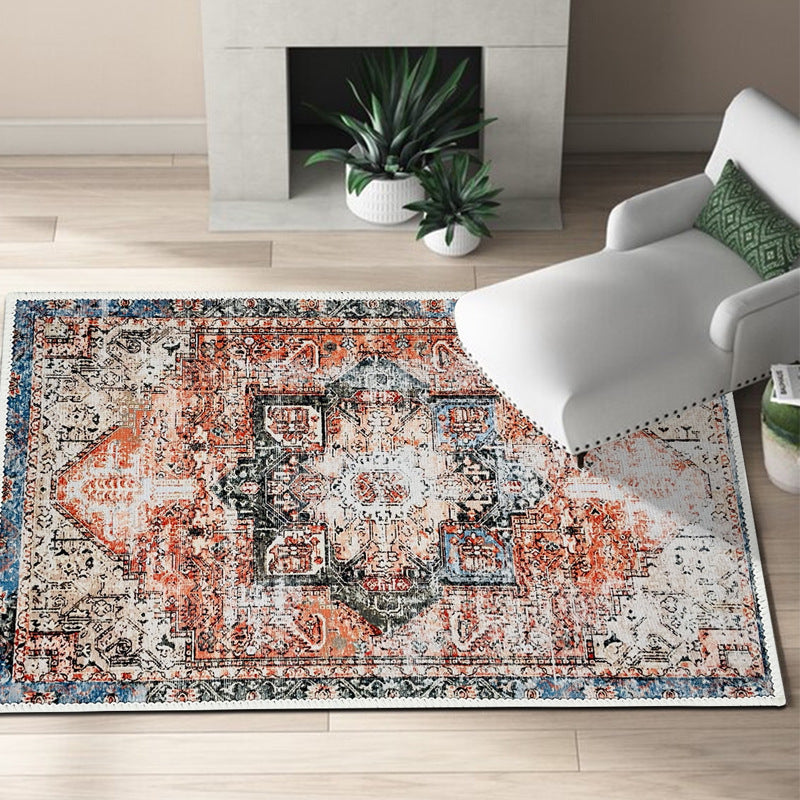 Water-absorbing and anti-slip large carpet floor mat