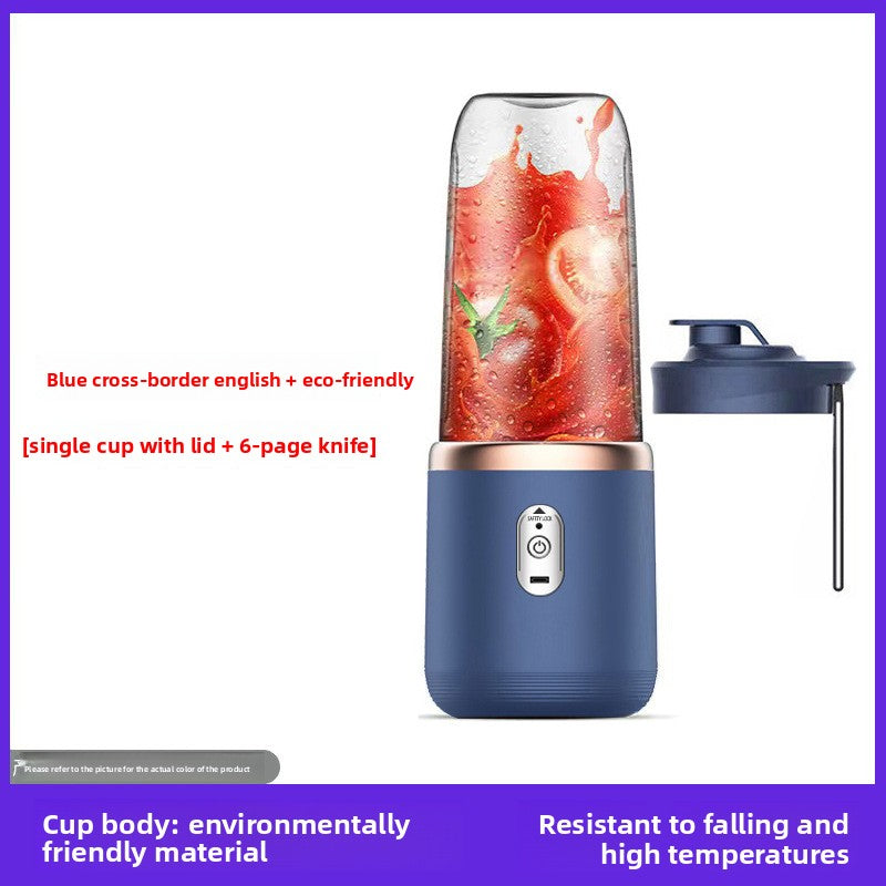 Portable Electric Blender | USB Rechargeable Personal Smoothie Maker for Shakes, Juices & Fruit Blends  Powerful, Easy to Clean & Travel-Friendly