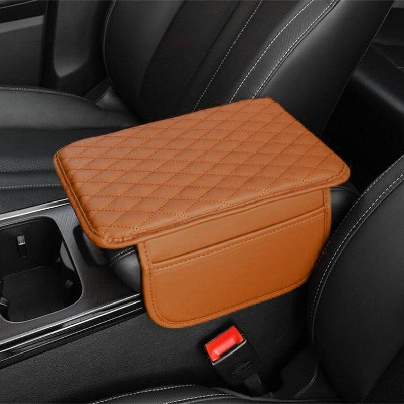 Middle Console Mat Protector with Storage Pocket
