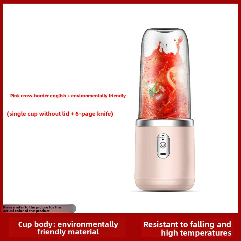 Portable Electric Blender | USB Rechargeable Personal Smoothie Maker for Shakes, Juices & Fruit Blends  Powerful, Easy to Clean & Travel-Friendly