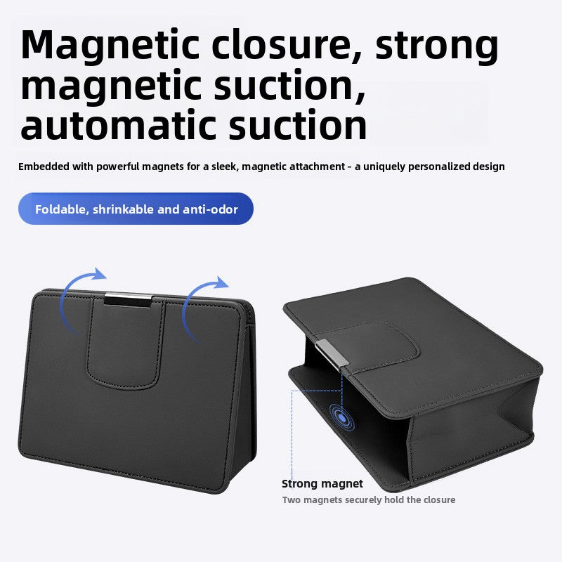 Car Storage Organizer with Magnetic Closure