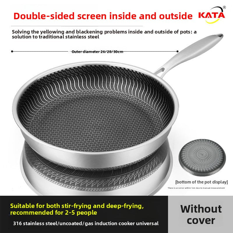 Stainless Steel Frying Pan