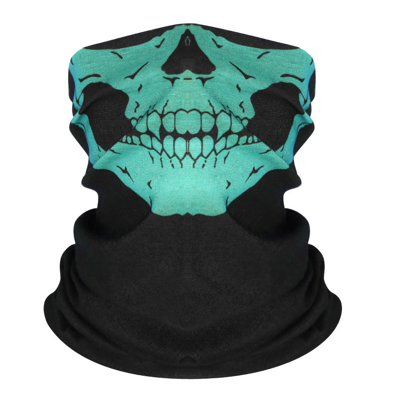 Multifunctional Skull Pattern Headband
