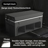 Car Trunk Folding Storage Box – Dual Color Organizer
