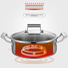 Food-grade stainless steel wok