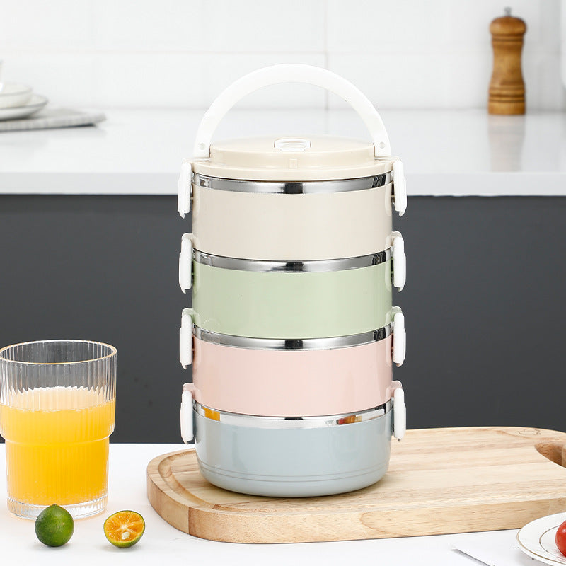Multi-Layer Portable Meal Container