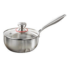 Thickened 316 Stainless Steel Milk Pot with Lid and Steamer