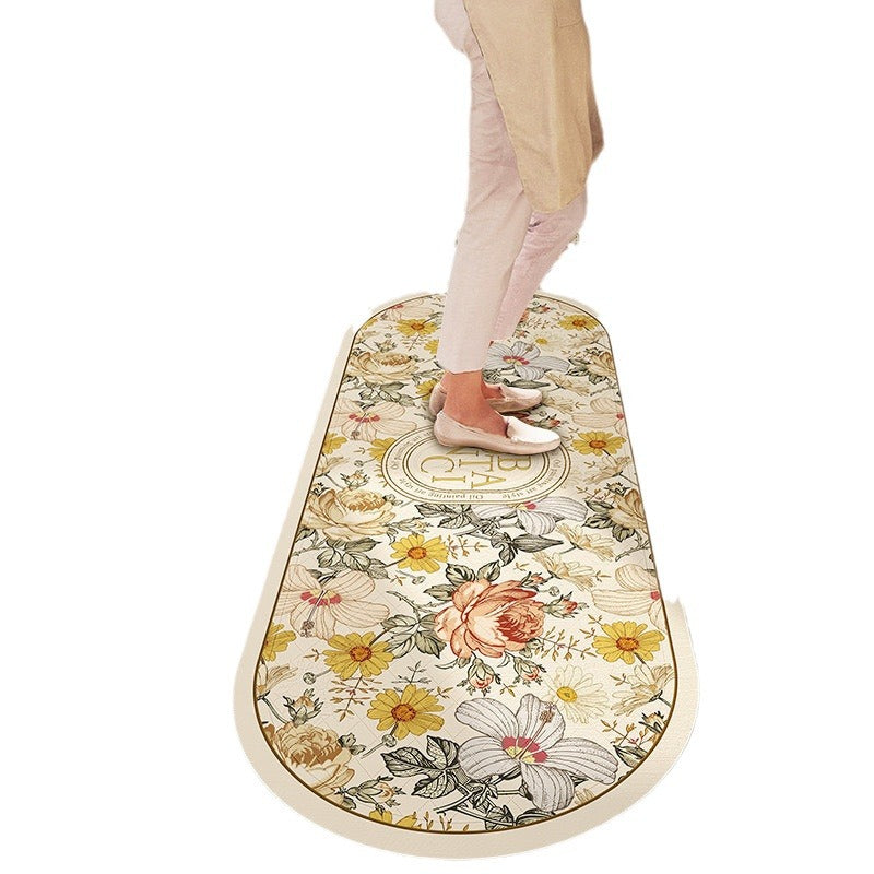 Absorbent Non-Slip Diatom Mud Floor Mat