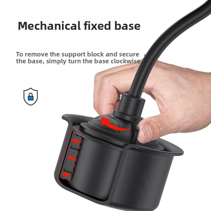 Adjustable Car Cup Holder Phone Mount 360°