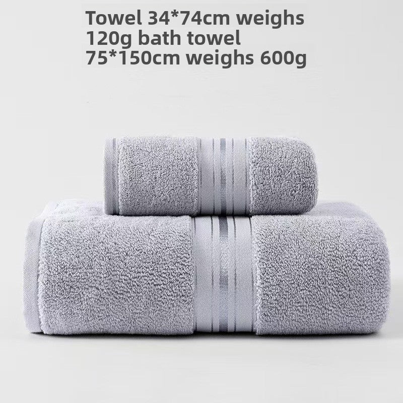 Towel and Bath Towel Set