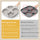 Non-stick Four-hole Egg Frying Pan