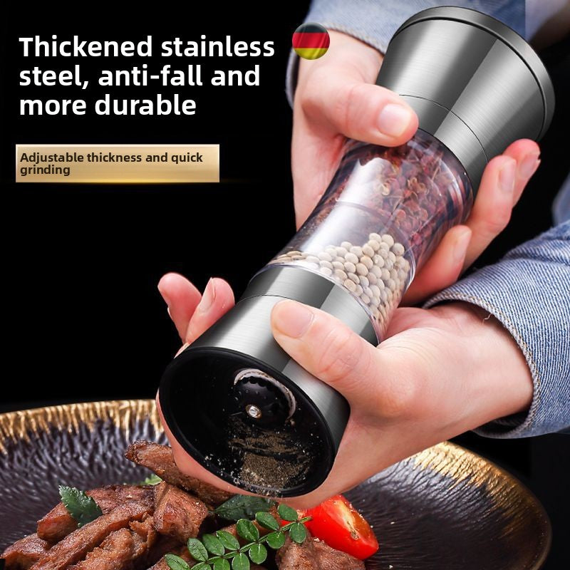 304 Stainless Steel Black Pepper Powder Grinder