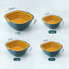 Double-layer vegetable washing basin draining basket