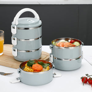 Multi-Layer Portable Meal Container
