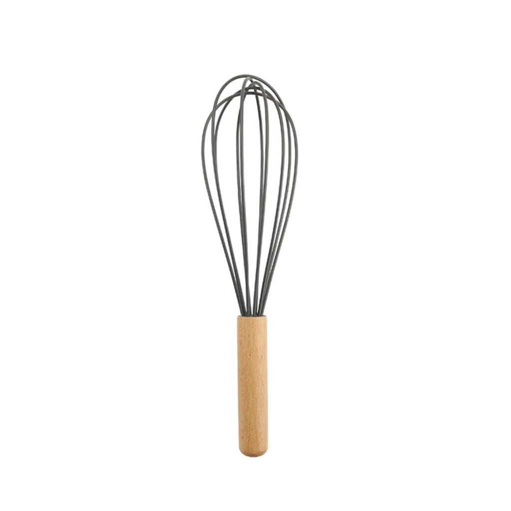 Wooden handle silicone kitchenware