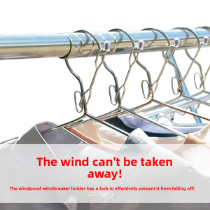 Stainless steel clothes hanger - solid hanging rack