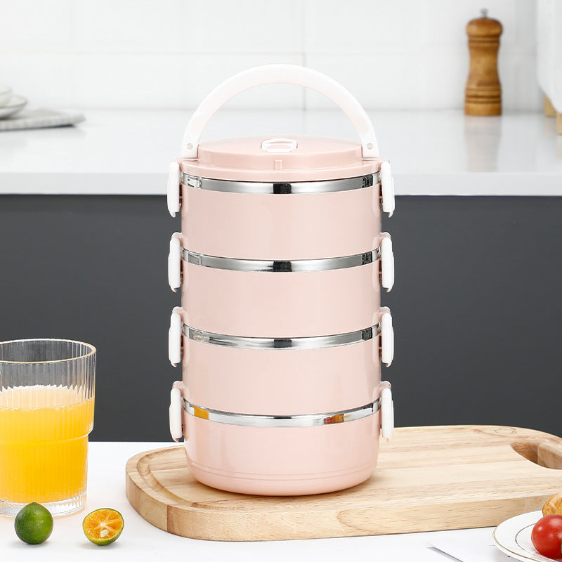 Multi-Layer Portable Meal Container